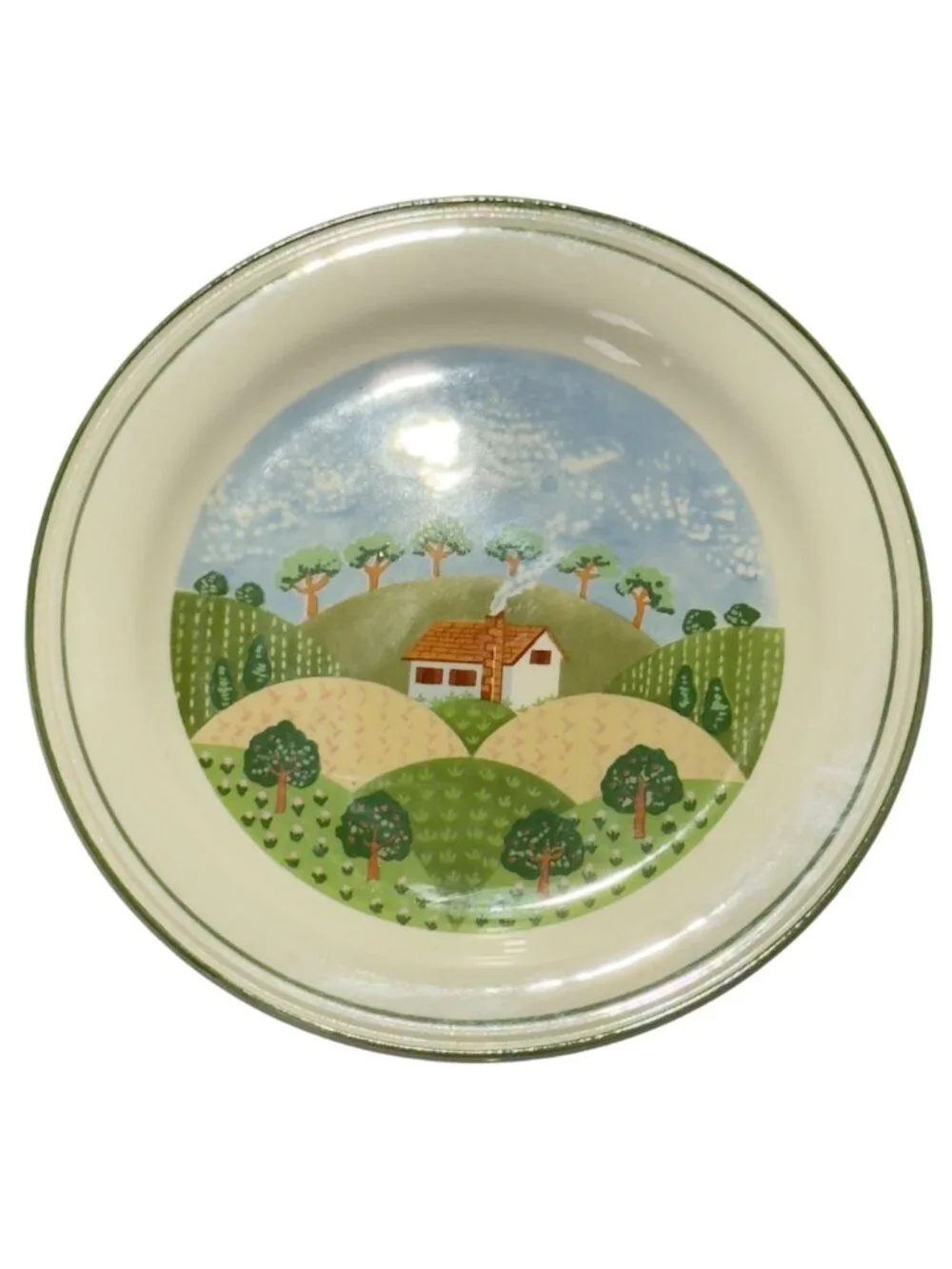 Sangostone Country Cottage Dinner Plates 10.5